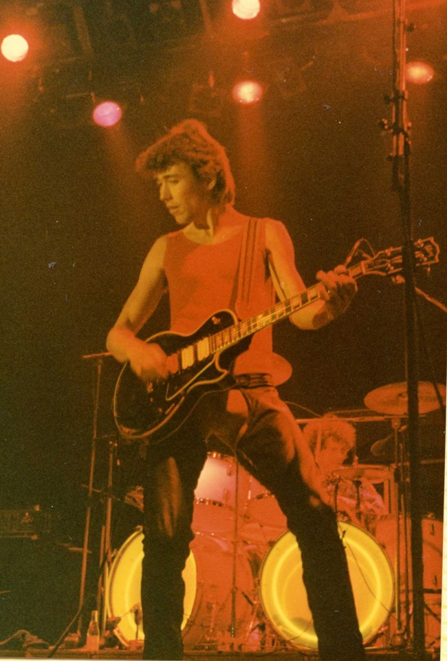 George Kooymans show photo by Gery van den Berg - Hoetmer September 23, 1978 Zwolle - IJsselhal